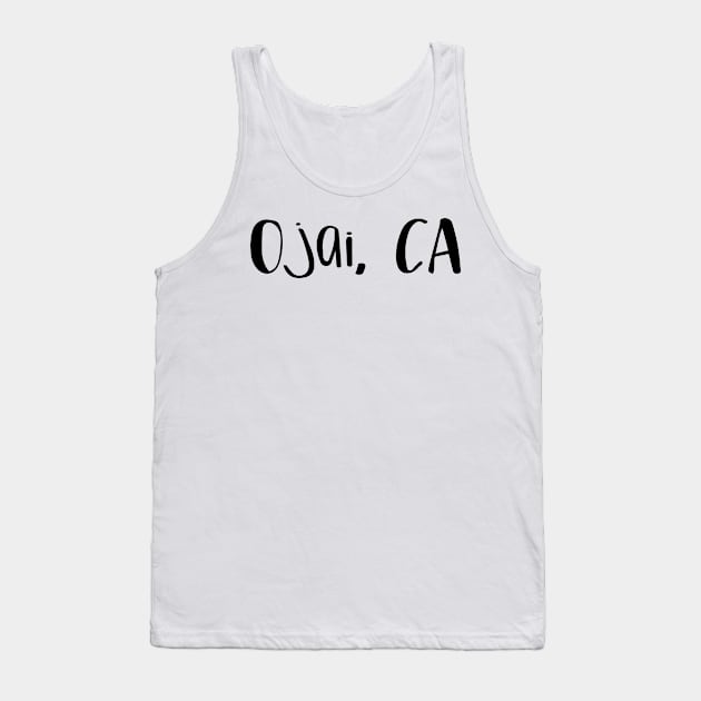 Ojai, CA Tank Top by MSBoydston